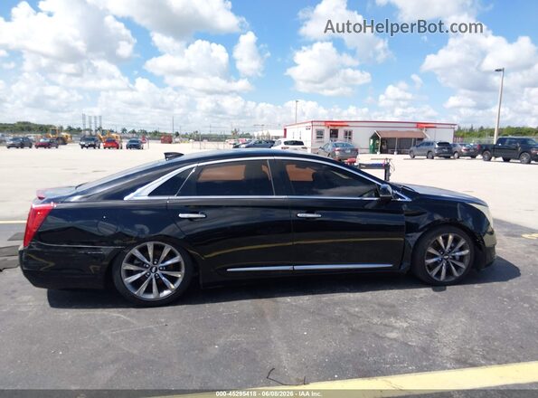 2G61U5S38G9107829 2016 CADILLAC XTS Black უკანა სალონის ხედი