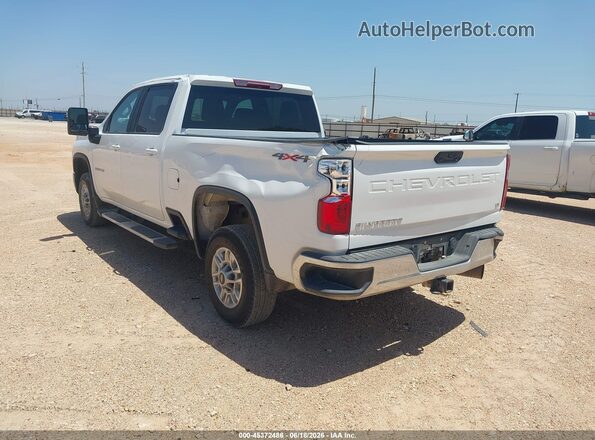 2GC1KNEY7S1220897 2025 CHEVROLET SILVERADO White უკანა მარცხენა