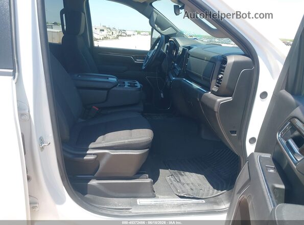 2GC1KNEY7S1220897 2025 CHEVROLET SILVERADO White წინა სალონის ხედი
