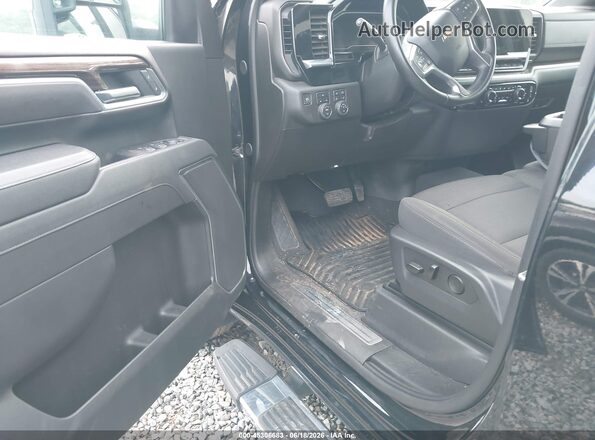 2GC1KNEY7S1227705 2025 CHEVROLET SILVERADO Black Vista interior delantera