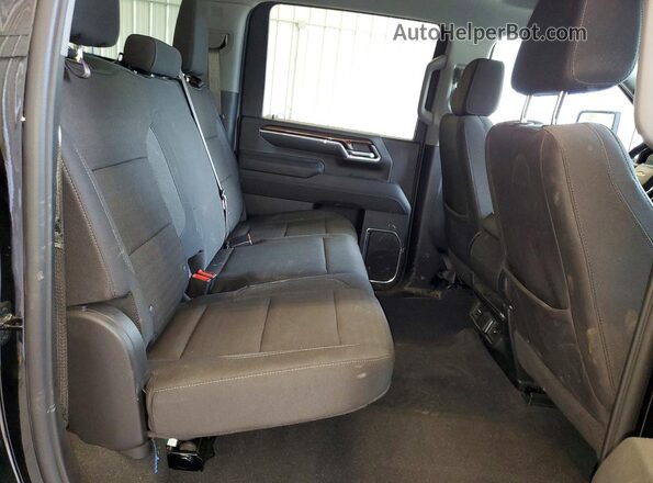2GC1KNEYXT1155996 2026 CHEVROLET SILVERADO Black უკანა სავარძლების ხედი