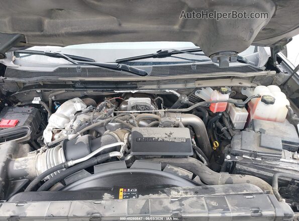 2GC1YMEY1R1178617 2024 CHEVROLET SILVERADO Черный Вид сзади