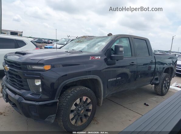 2GC1YMEY1R1178617 2024 CHEVROLET SILVERADO Черный Панорамный вид салона 360°