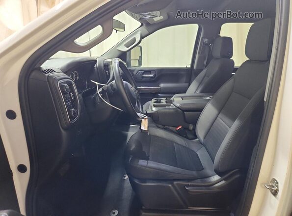 2GC1YNE70P1701488 2023 CHEVROLET SILVERADO White წინა სალონის ხედი