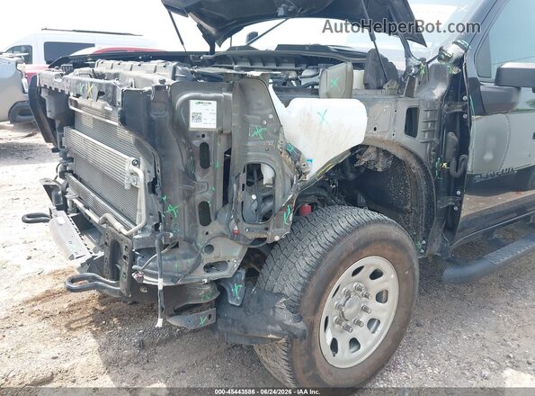 2GC1YNEY8R1191645 2024 CHEVROLET SILVERADO Black Widok z przodu
