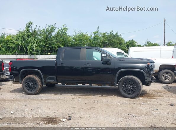 2GC1YNEY8R1191645 2024 CHEVROLET SILVERADO Black Widok wnętrza z tyłu