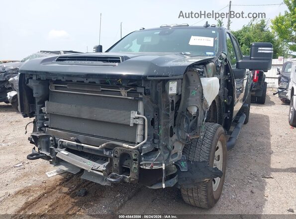 2GC1YNEY8R1191645 2024 CHEVROLET SILVERADO Black Widok zestawu wskaźników
