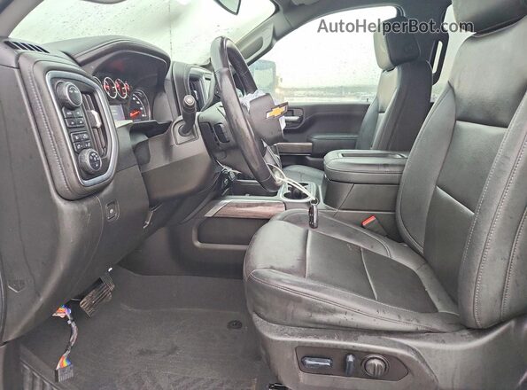 2GC1YPEY2N1241185 2022 CHEVROLET SILVERADO White Вид салону спереду