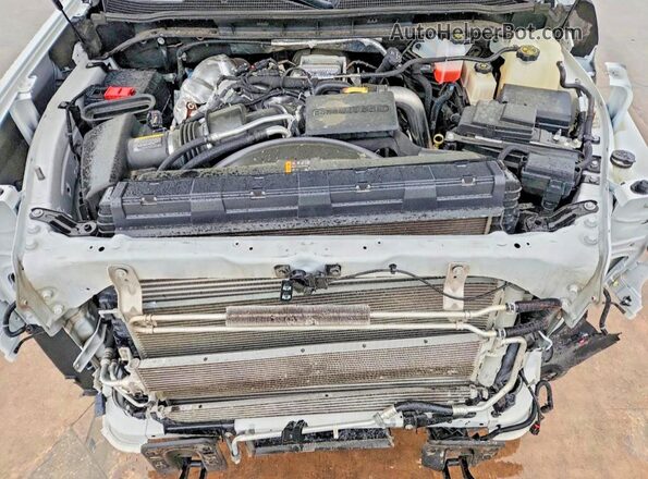 2GC1YPEY2N1241185 2022 CHEVROLET SILVERADO White Вид задньої частини салону