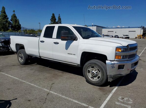 2GC2CREGXK1141501 2019 CHEVROLET SILVERADO White Przód prawy