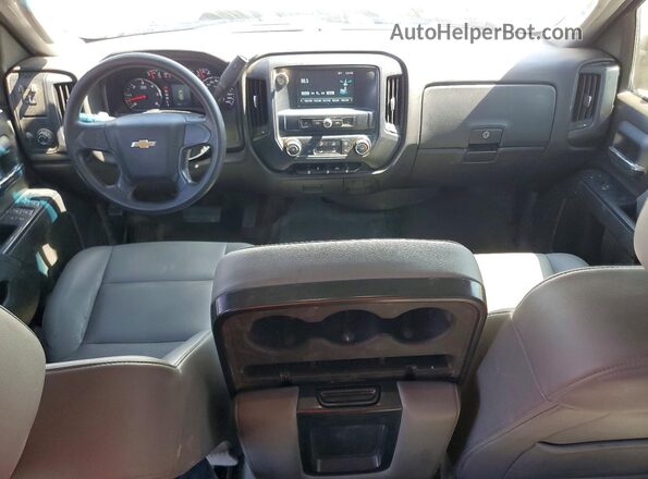 2GC2CREGXK1141501 2019 CHEVROLET SILVERADO White Widok deski rozdzielczej