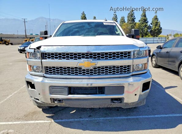 2GC2CREGXK1141501 2019 CHEVROLET SILVERADO White Widok z przodu