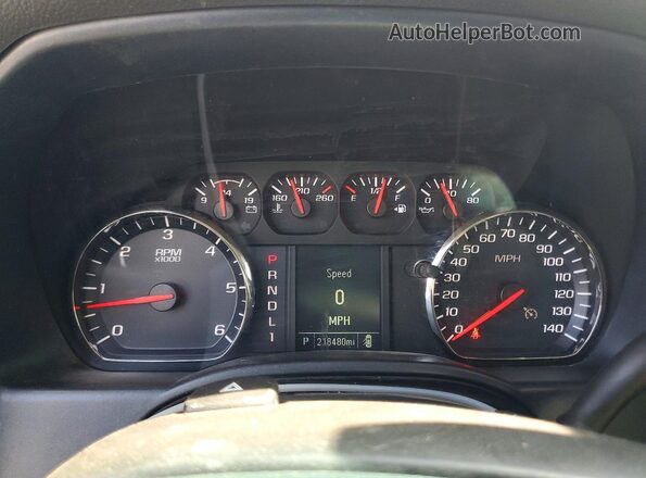 2GC2CREGXK1141501 2019 CHEVROLET SILVERADO White Widok zestawu wskaźników