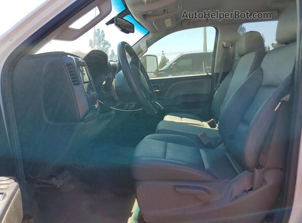 2GC2CREGXK1141501 2019 CHEVROLET SILVERADO White Widok wnętrza z przodu