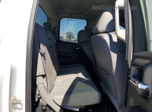 2GC2CREGXK1141501 2019 CHEVROLET SILVERADO White Widok tylnych siedzeń