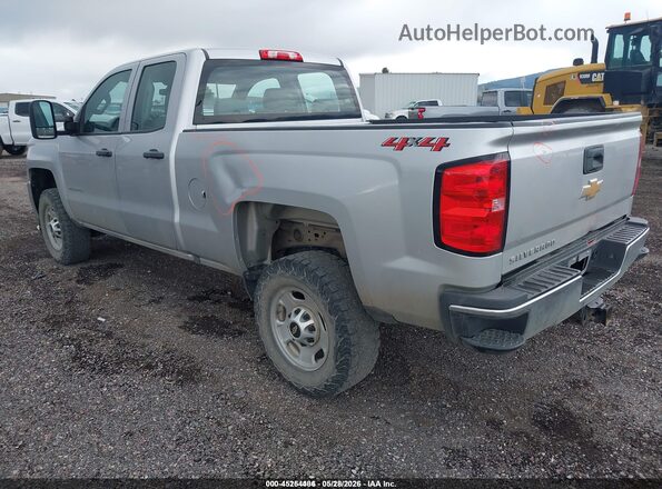 2GC2KREG1K1203600 2019 CHEVROLET SILVERADO Silver უკანა მარცხენა