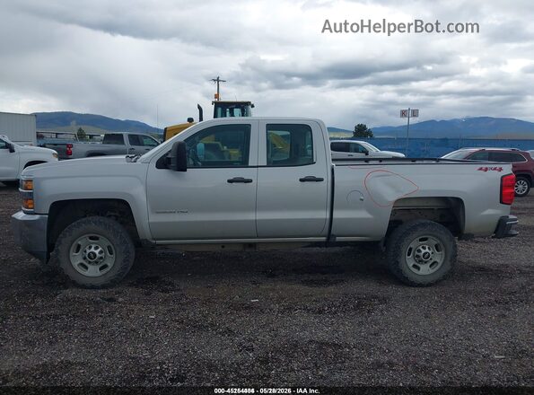 2GC2KREG1K1203600 2019 CHEVROLET SILVERADO Silver 