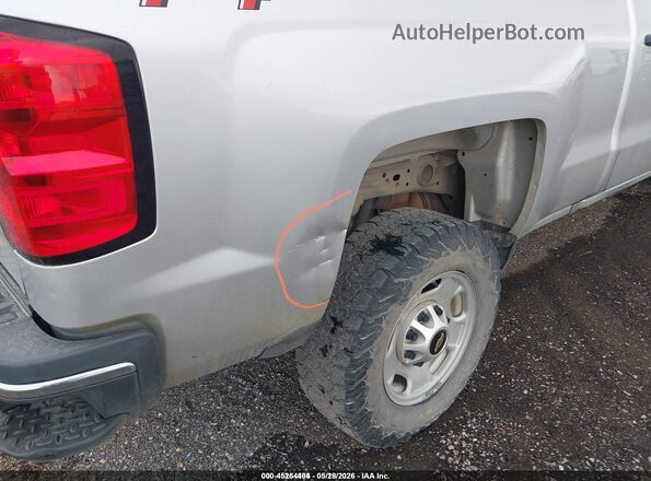 2GC2KREG1K1203600 2019 CHEVROLET SILVERADO Silver უკანა სალონის ხედი