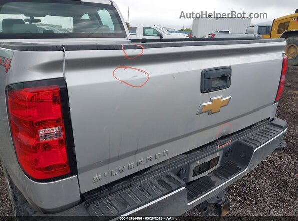 2GC2KREG1K1203600 2019 CHEVROLET SILVERADO Silver ხელსაწყოთა პანელის ხედი