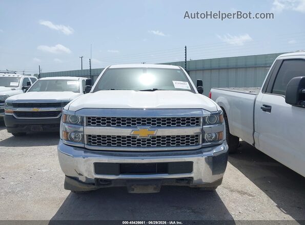 2GC2KREG2K1193580 2019 CHEVROLET SILVERADO White Դիմացի տեսք