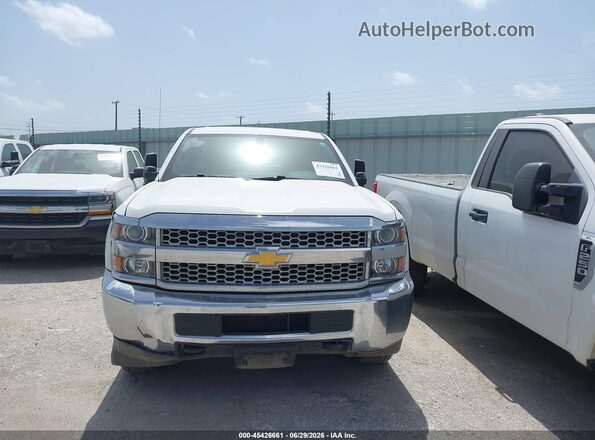 2GC2KREG2K1193580 2019 CHEVROLET SILVERADO White Սարքավորումների վահանակի տեսք