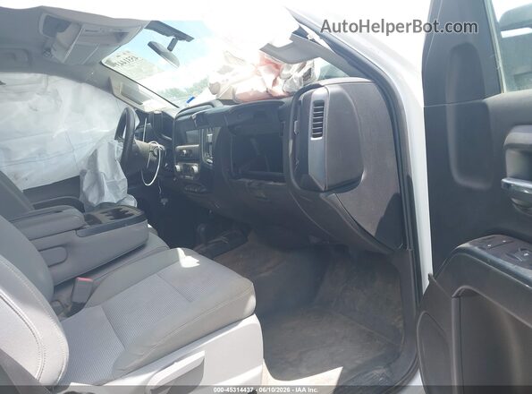 2GC2KREG4K1151217 2019 CHEVROLET SILVERADO Белый Вид салона спереди