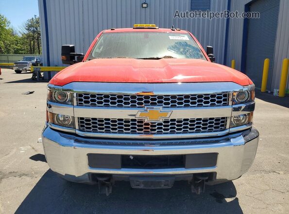 2GC2KREG7K1167511 2019 CHEVROLET SILVERADO Red Front view
