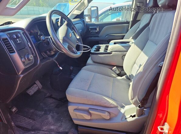 2GC2KREG7K1167511 2019 CHEVROLET SILVERADO Red Front interior view