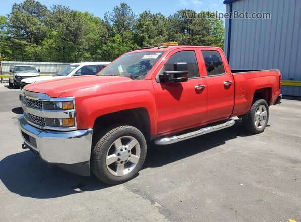 2GC2KREG7K1167511 2019 CHEVROLET SILVERADO Red VIN sticker view