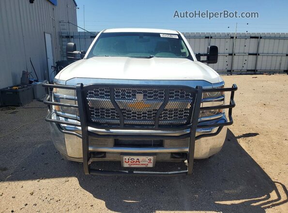 2GC2KREG9K1181121 2019 CHEVROLET SILVERADO White Vista frontal
