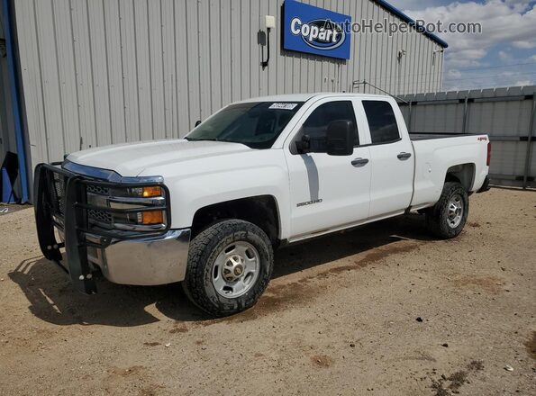 2GC2KREG9K1181121 2019 CHEVROLET SILVERADO White Vista de la etiqueta del VIN