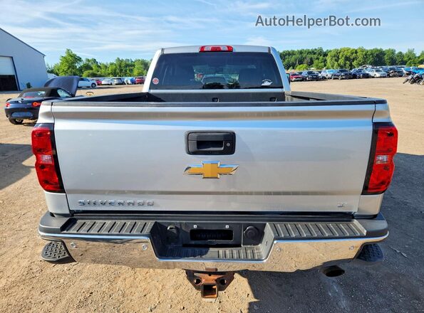 2GC2KSEGXK1126863 2019 CHEVROLET SILVERADO Silver უკანა ხედი