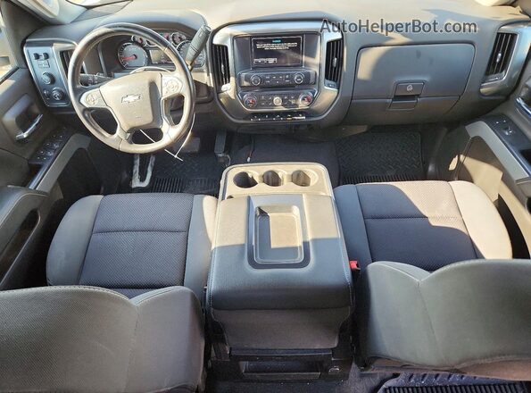 2GC2KSEGXK1126863 2019 CHEVROLET SILVERADO Silver წინა პანელის ხედი