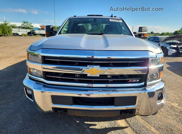 2GC2KSEGXK1126863 2019 CHEVROLET SILVERADO Silver წინა ხედი