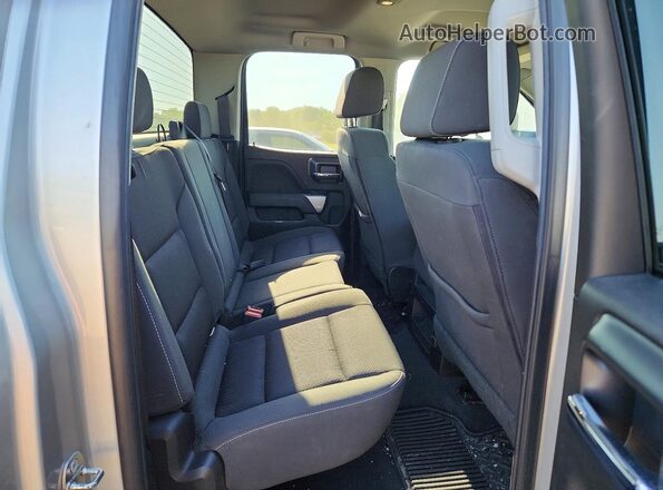2GC2KSEGXK1126863 2019 CHEVROLET SILVERADO Silver უკანა სავარძლების ხედი