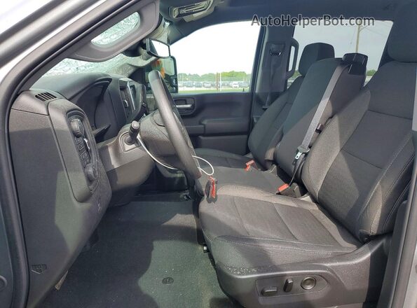 2GC4KME70T1111259 2026 CHEVROLET SILVERADO Gray Widok wnętrza z przodu