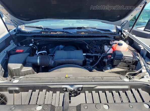 2GC4KME73S1186732 2025 CHEVROLET SILVERADO Gray Սալոնի հետևի տեսք