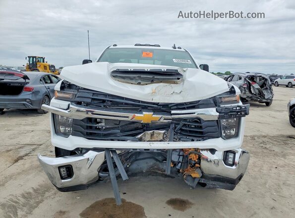 2GC4KNEY8S1184456 2025 CHEVROLET SILVERADO White წინა ხედი
