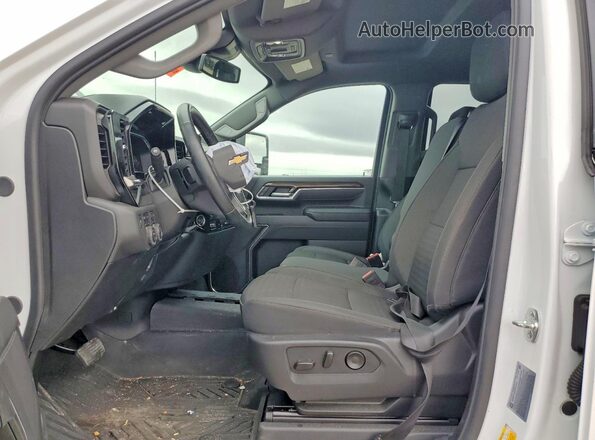 2GC4KNEY8S1184456 2025 CHEVROLET SILVERADO White წინა სალონის ხედი