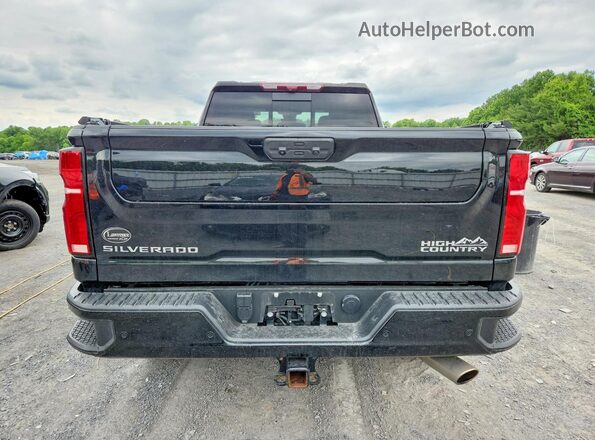 2GC4KRE78S1137605 2025 CHEVROLET SILVERADO Black Հետևի տեսք