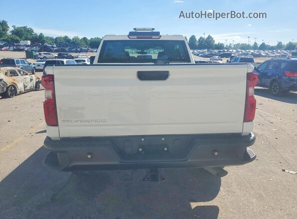2GC4YLE71P1714929 2023 CHEVROLET SILVERADO White Vista trasera