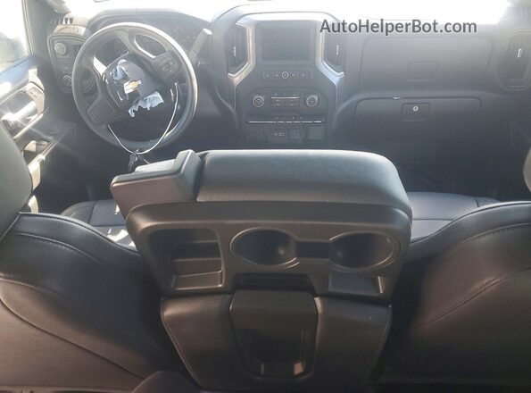 2GC4YLE71P1714929 2023 CHEVROLET SILVERADO White Vista del salpicadero