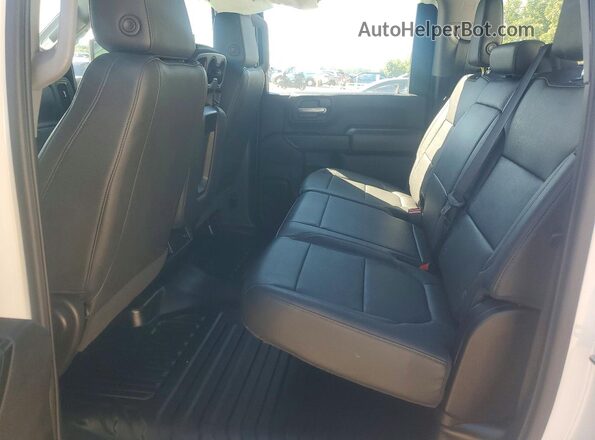 2GC4YLE71P1714929 2023 CHEVROLET SILVERADO White Vista de los asientos traseros
