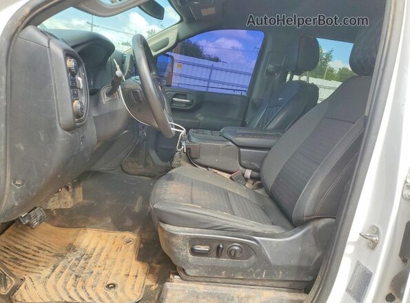 2GC4YME71P1731719 2023 CHEVROLET SILVERADO White Front interior view