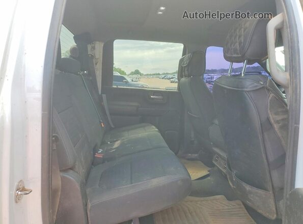 2GC4YME71P1731719 2023 CHEVROLET SILVERADO White Rear seats view