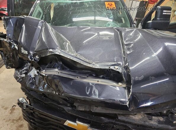 2GC4YME72R1123615 2024 CHEVROLET SILVERADO Gray Вид задньої частини салону