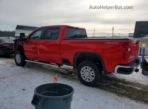2GC4YNE70R1103661 2024 CHEVROLET SILVERADO Красный Задняя левая четверть