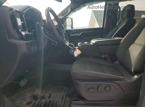 2GC4YNE70R1103661 2024 CHEVROLET SILVERADO Красный Вид салона спереди