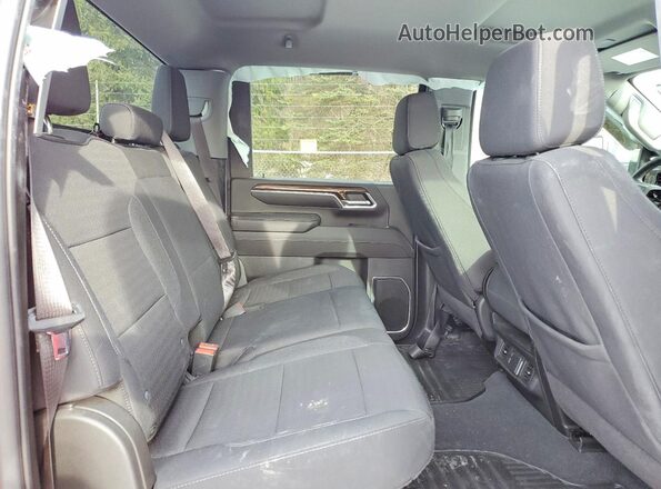 2GC4YNE70R1103661 2024 CHEVROLET SILVERADO Красный Вид задних сидений