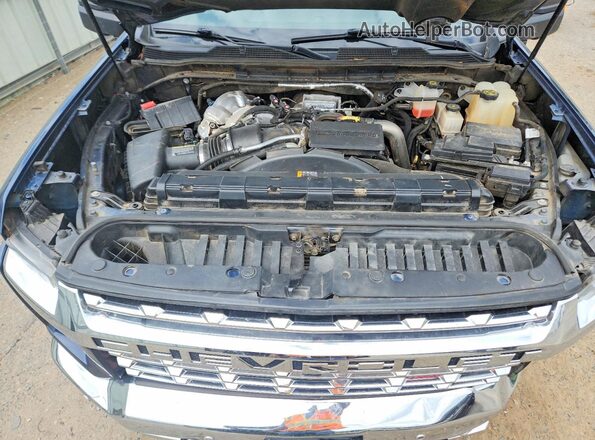 2GC4YPEYXN1214720 2022 CHEVROLET SILVERADO Blue Vista interior trasera